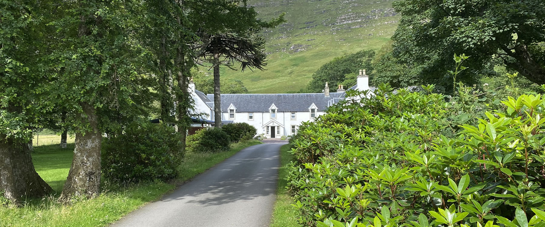 approaching hartfield house applecross