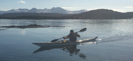 sea kayaking