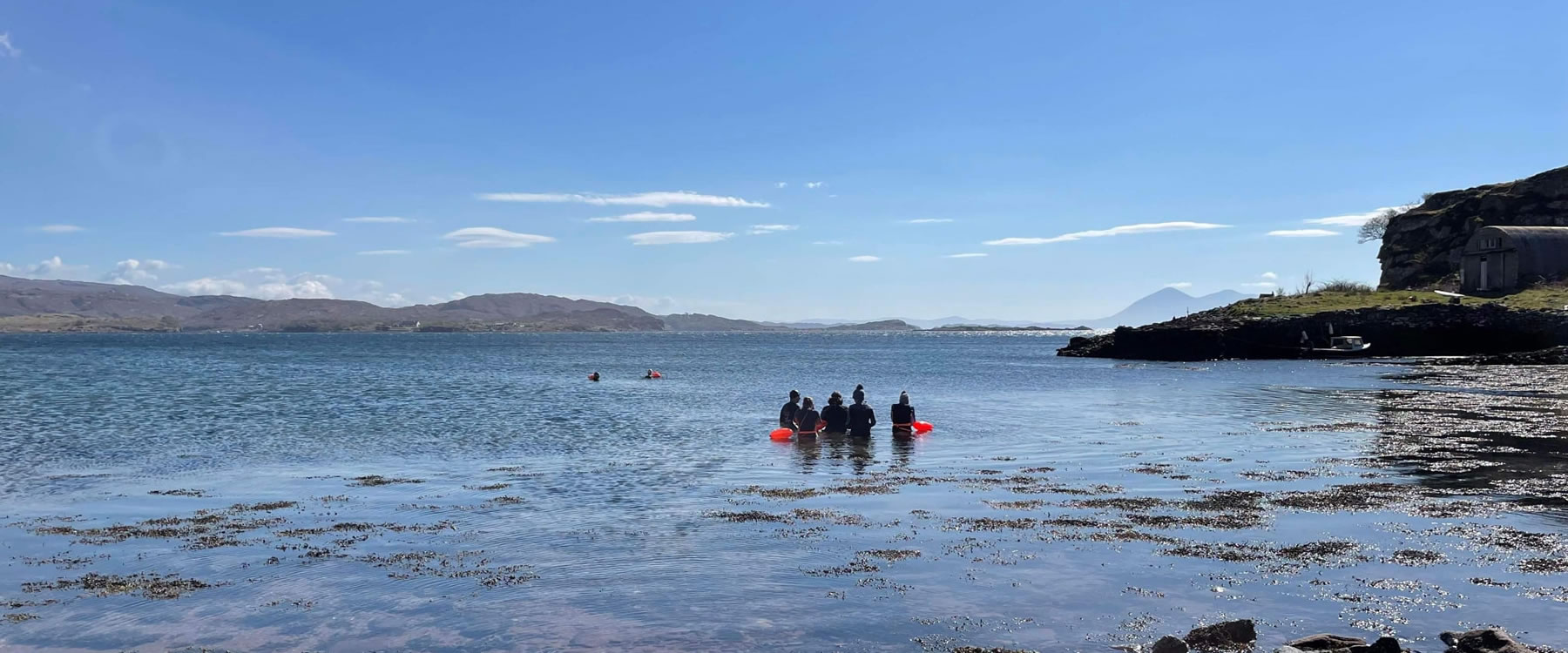 wild swimming group applecross